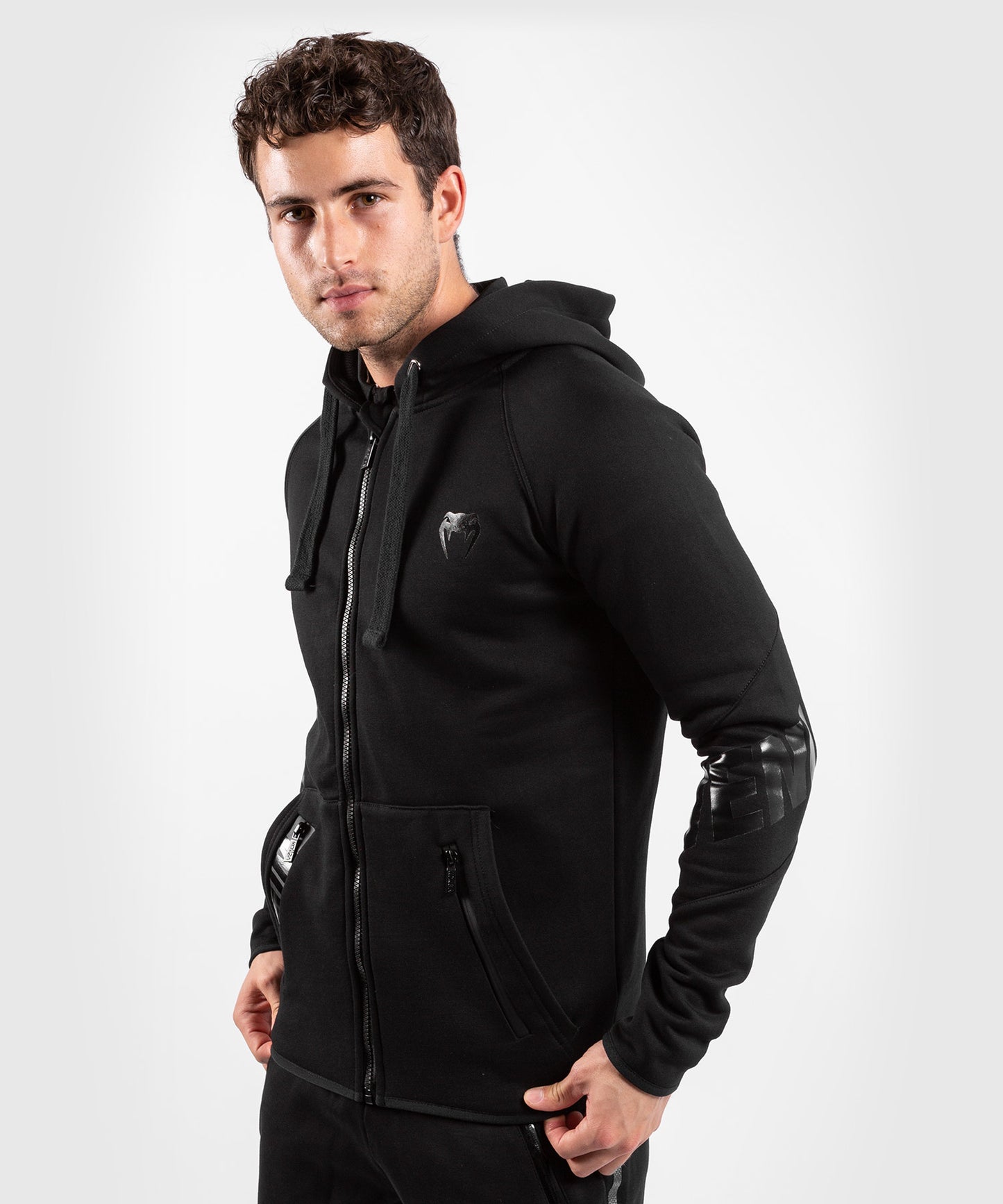 Venum Contender 3.0 Hoody - Schwarz/Schwarz