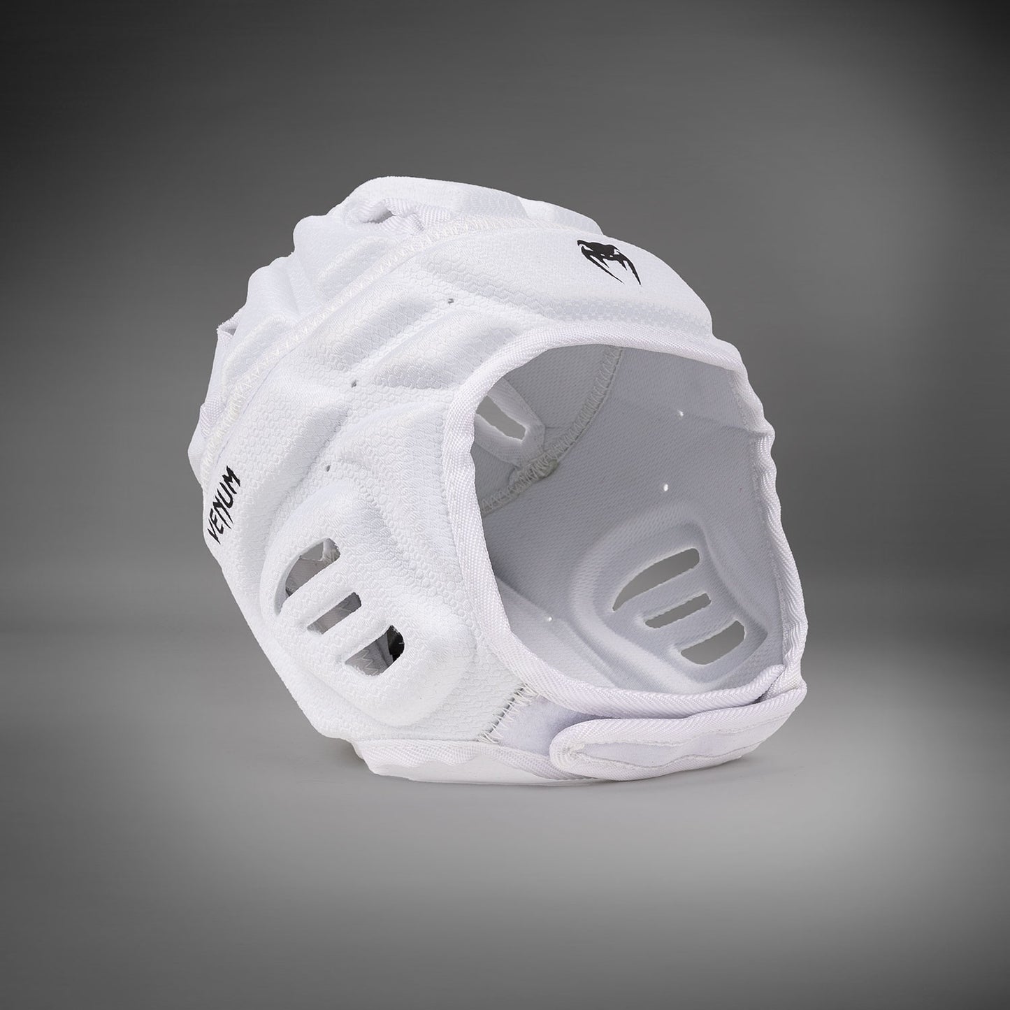 Venum Elite Protect Softshell Helm – Weiß/Schwarz