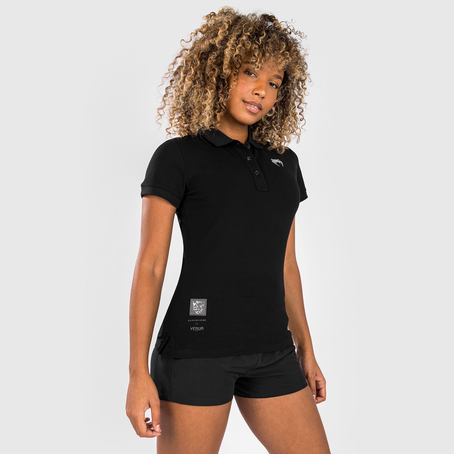 Venum x Dodge Demon 170 Poloshirt für Frauen - Schwarz