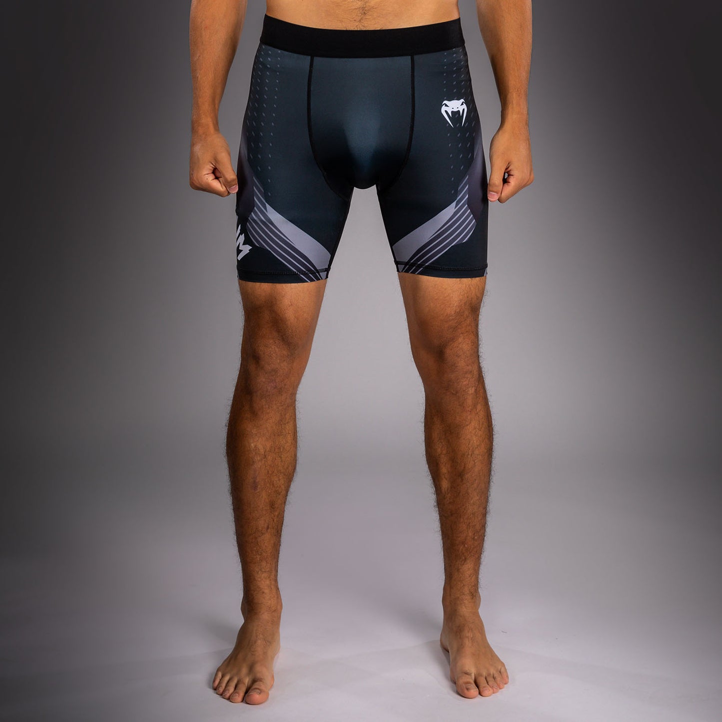 Venum No-Gi 6.0 Kompressionsshort - Schwarz/Weiß