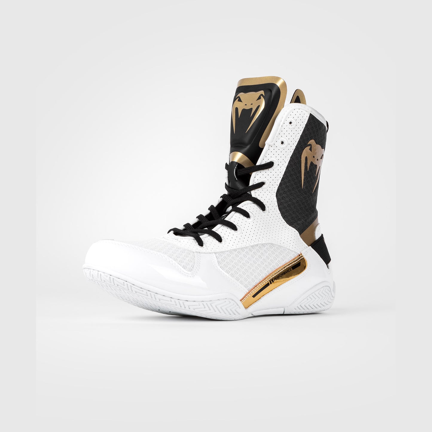 Venum Elite Boxing Schuhe - Weiß/Schwarz/Gold