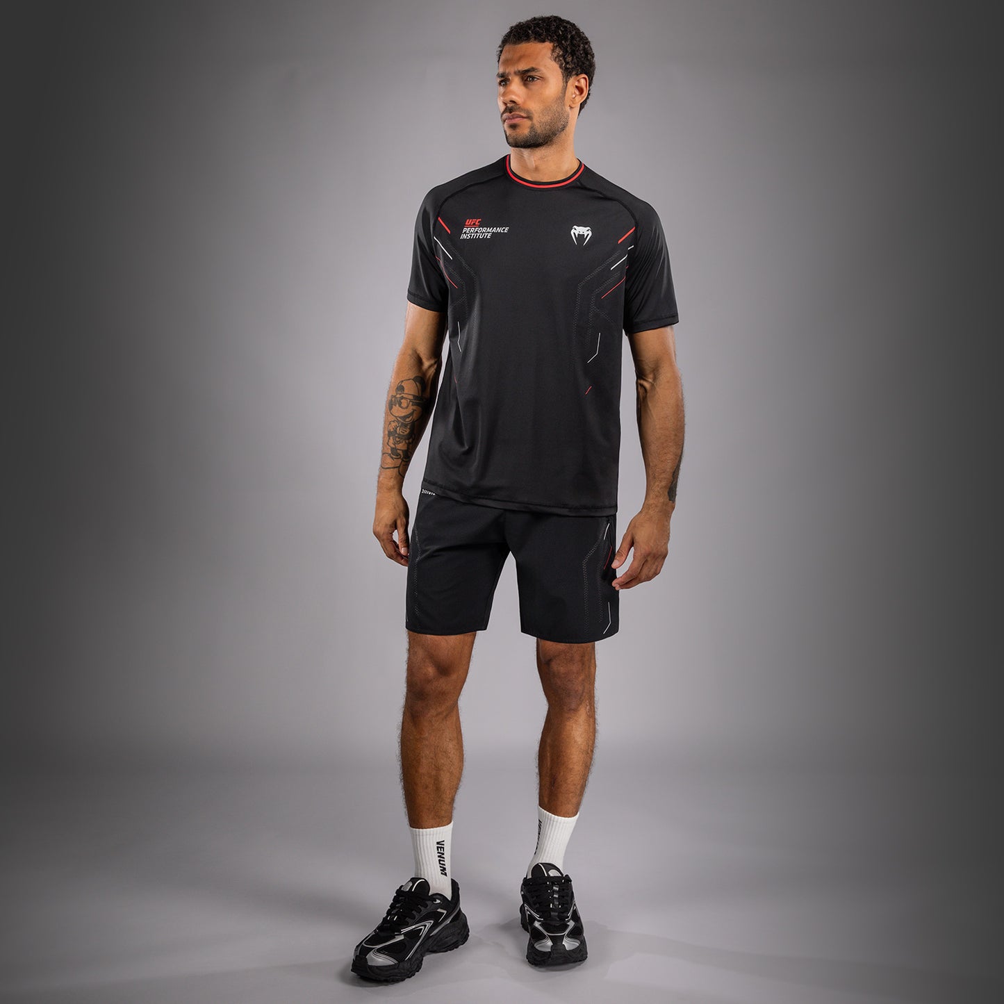 Venum UFC PI 3.0 Dry-Tech-T-Shirt – Schwarz