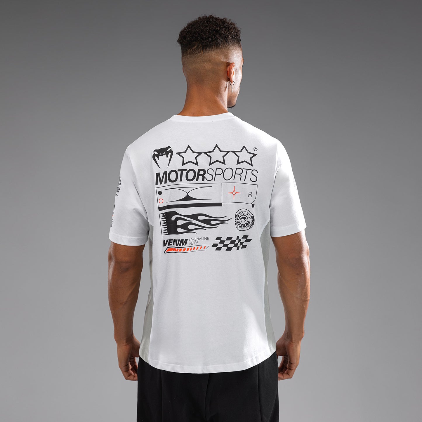 Venum Motorsport T-Shirt - Schnee Weiß