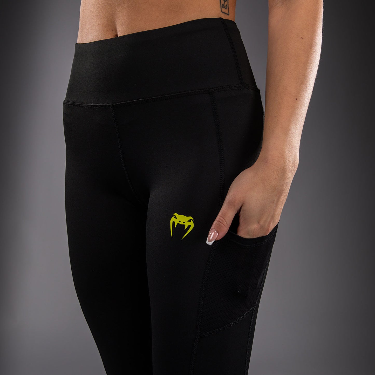 Venum Lazer Leggings Für Damen - Schwarz/Gelb