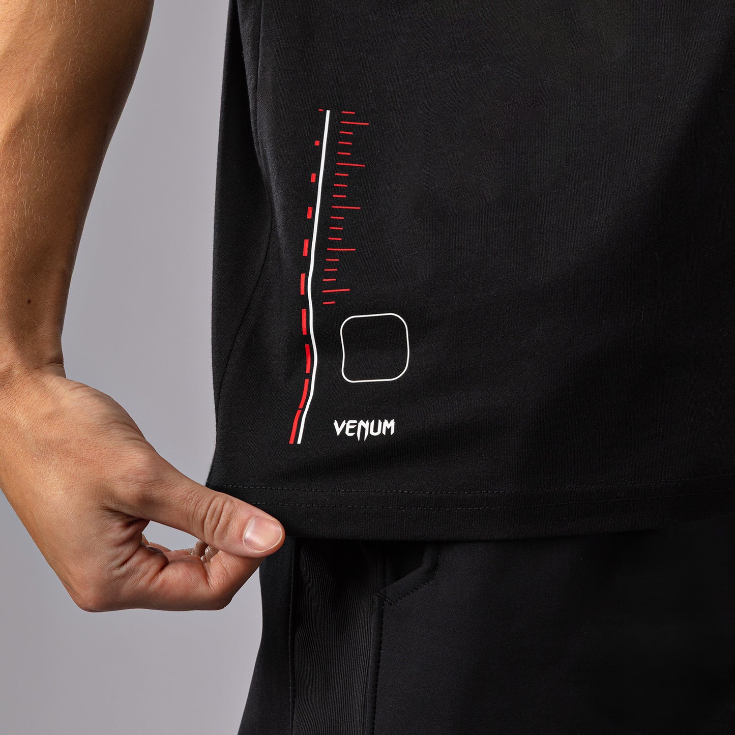 Venum Tactical XT T-Shirt - schwarz/feuerrot