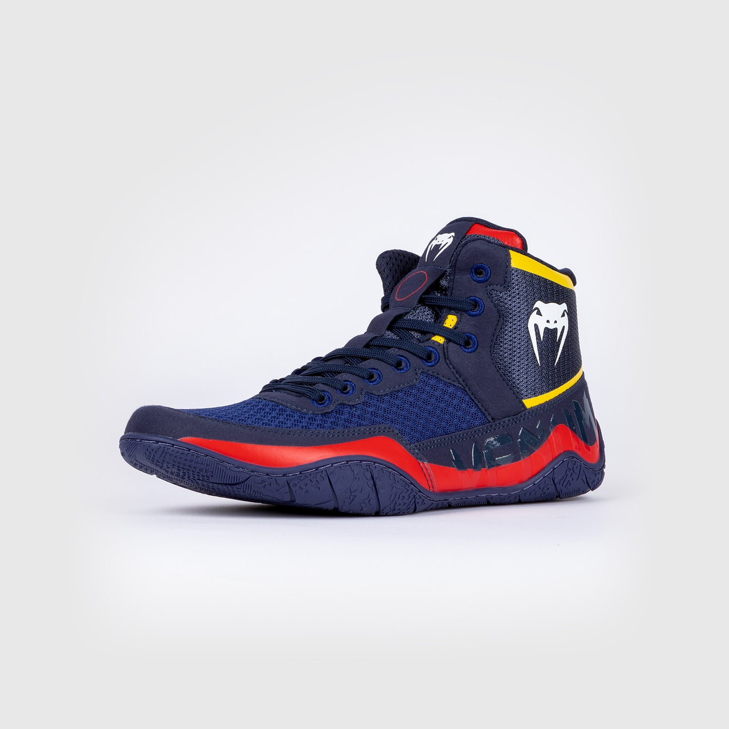 Venum Elite Wrestling Schuhe - Blau/Gelb