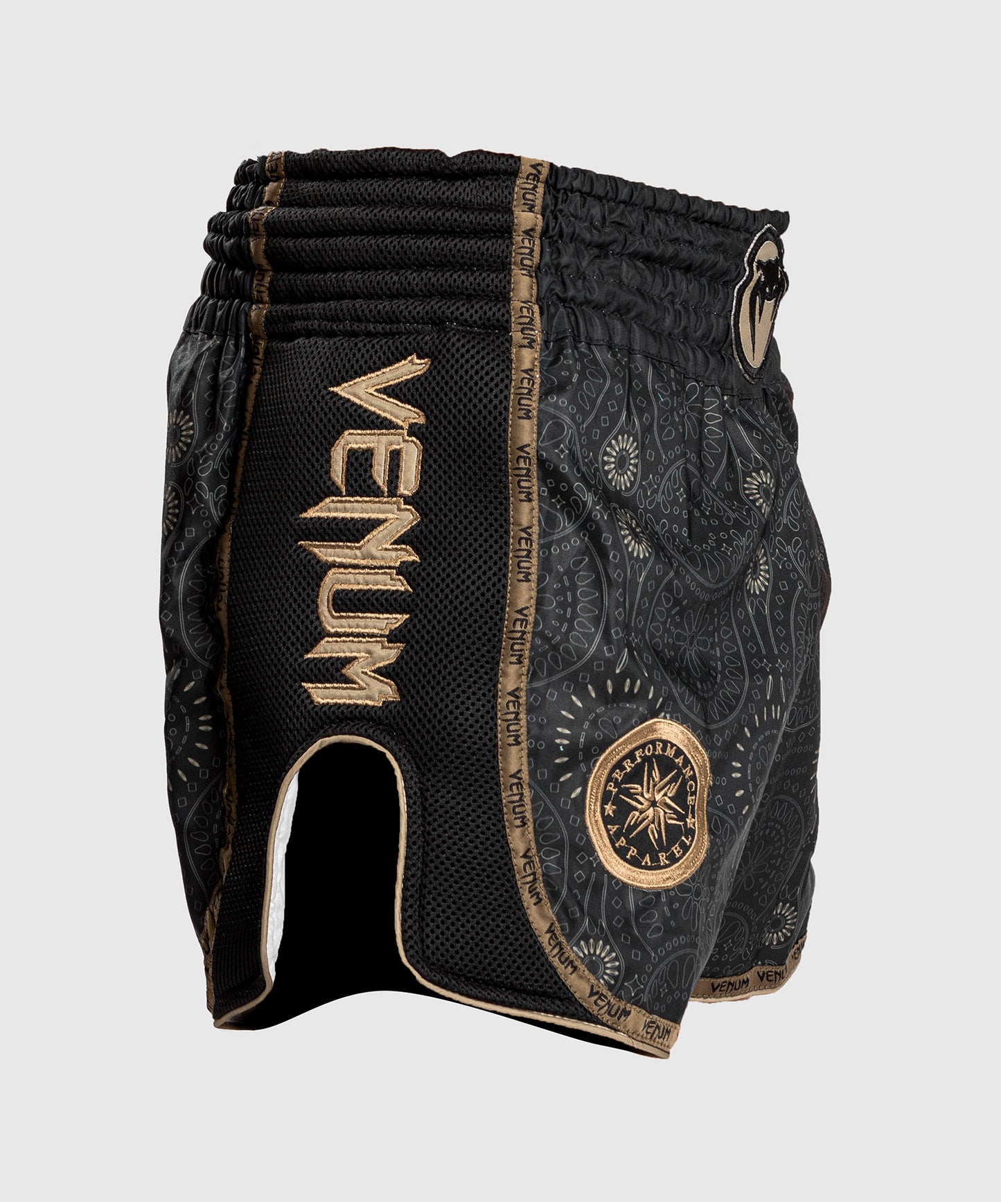 Venum Santa Muerte Dark Side - Muay Thai Shorts - Schwarz/Braun