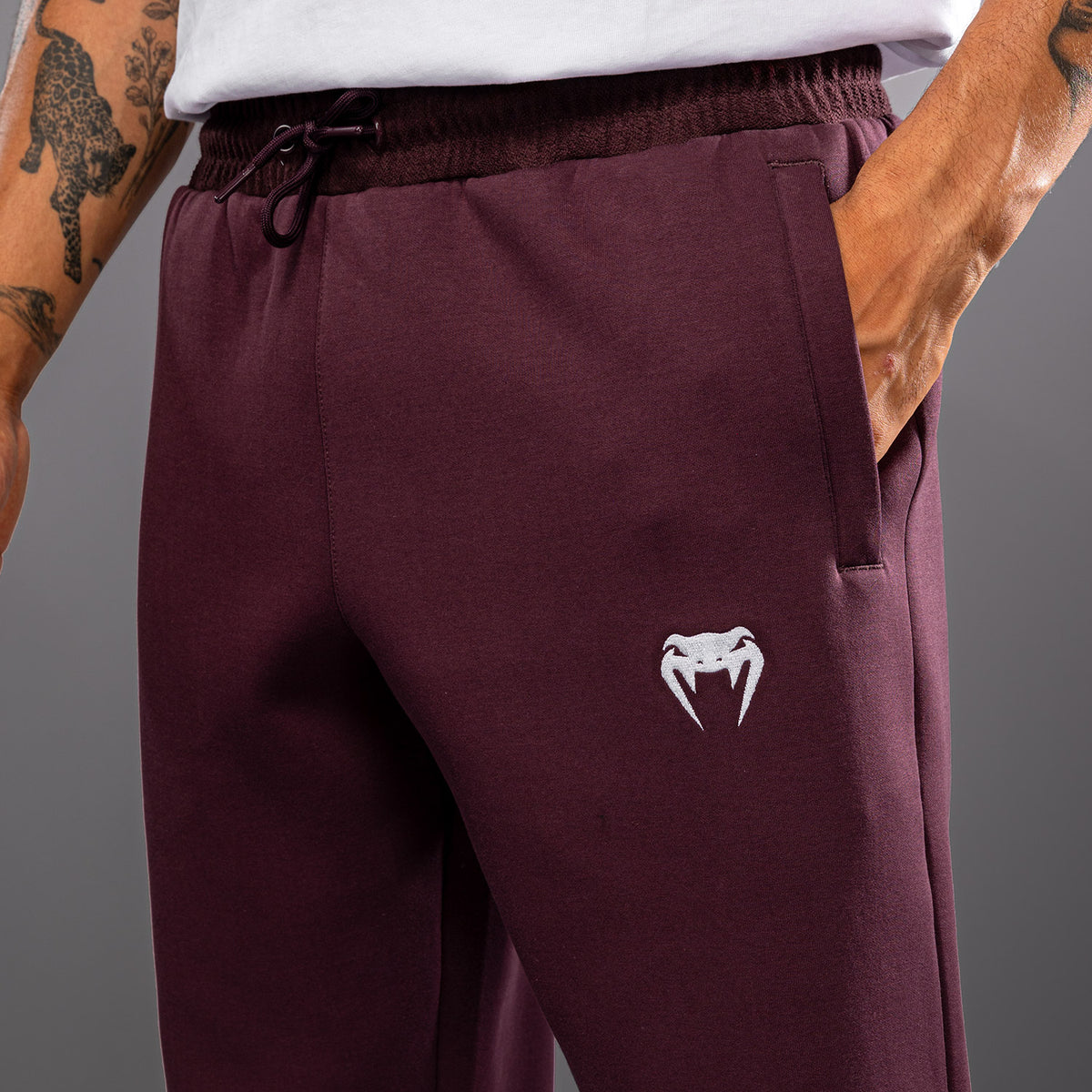 Venum Attack Fleece & Weave Jogginghose - Bordeaux
