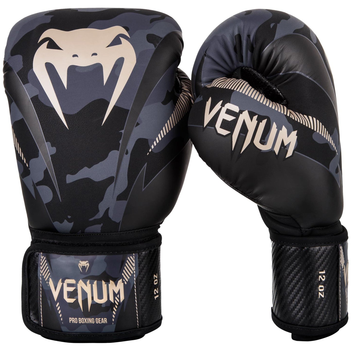 Venum Impact Boxhandschuhe - Dunkles Camo/Sand