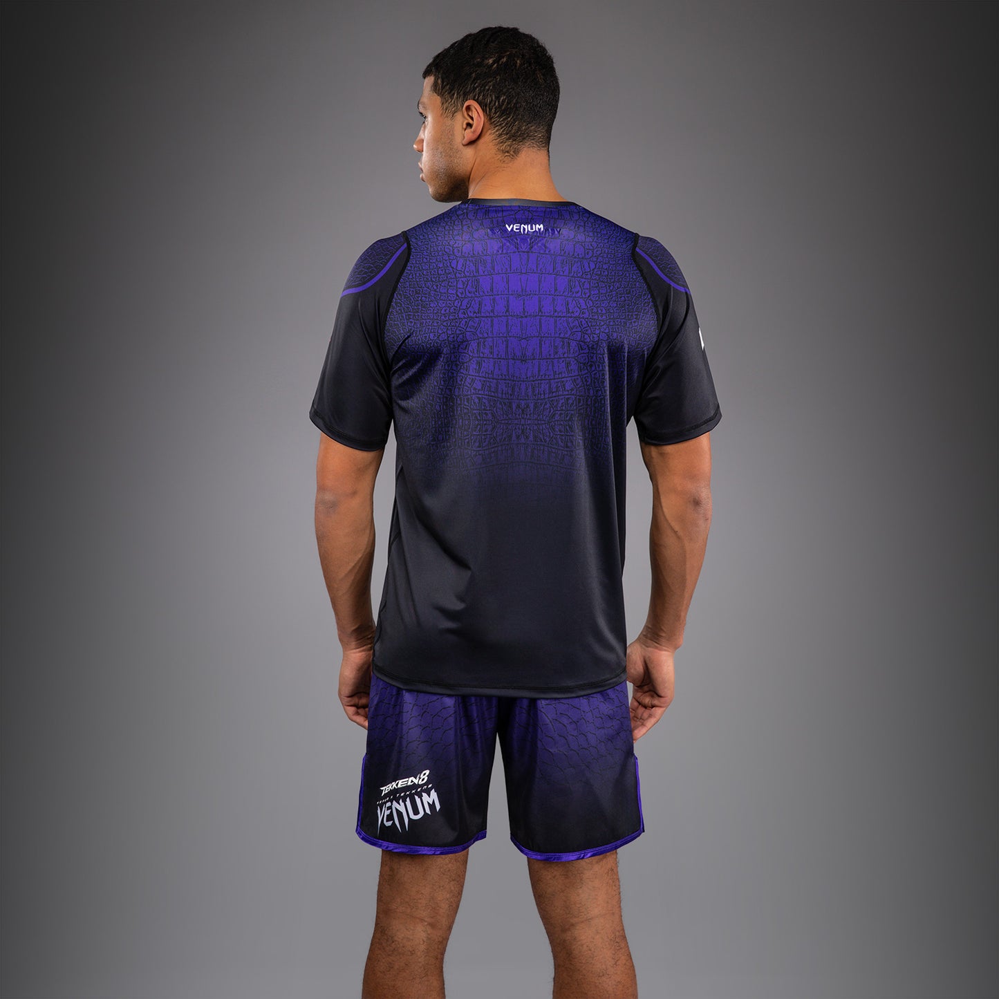 Venum x TEKKEN 8 Dry-Tech T‑Shirt - Kazuya - Schwarz/Lila