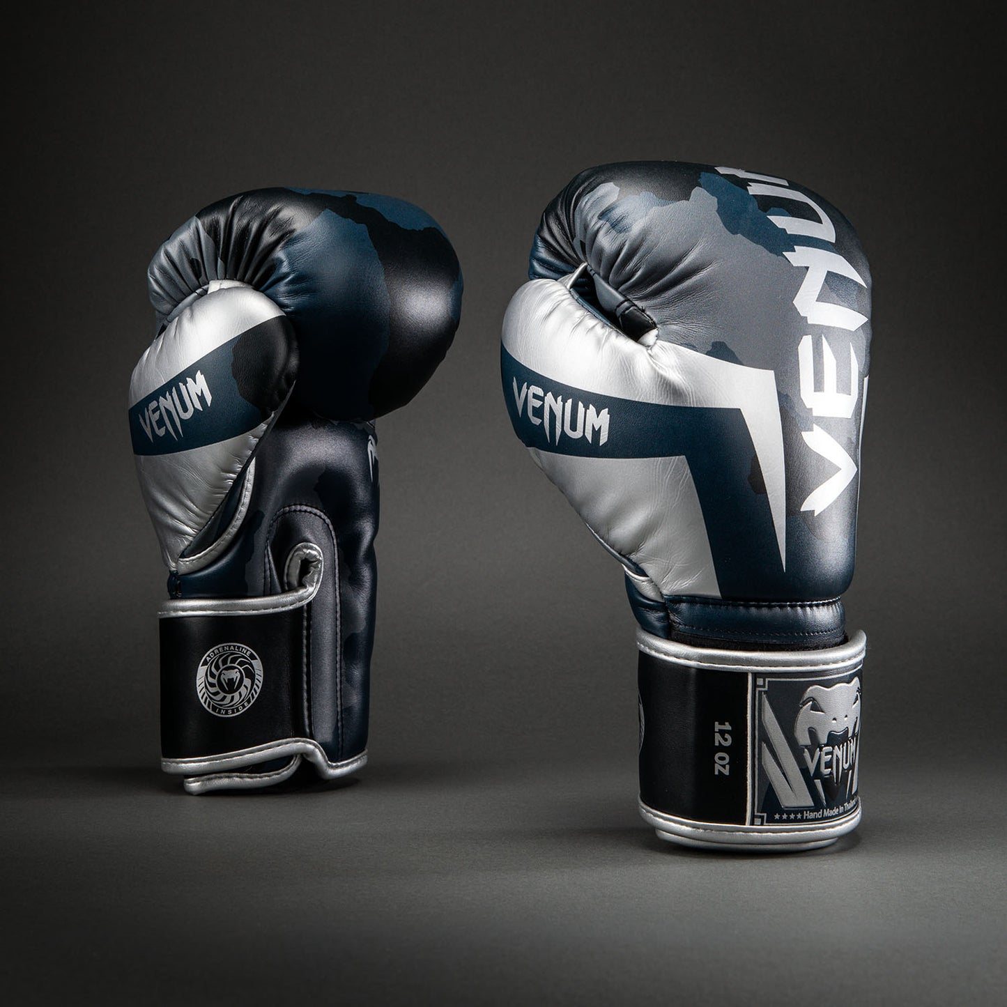 Venum Elite Boxhandschuhe - Dunkelmarineblau/Blau