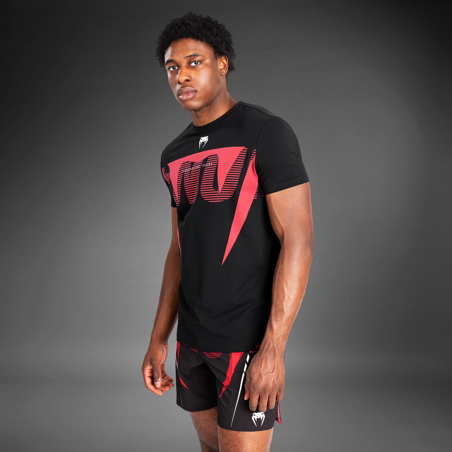 Venum Adrenaline Herren Kurzarm T-Shirt - Red