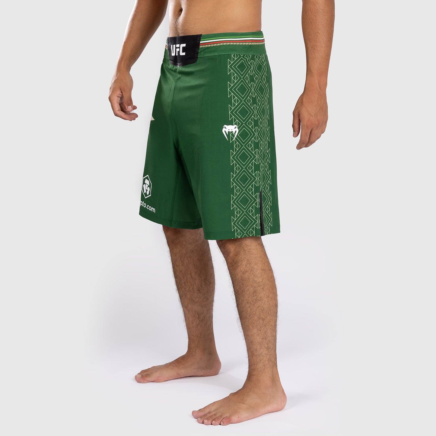 Noche UFC by Venum  Authentic Fight Night Männer Kampfhose - Lange Passform - Grün