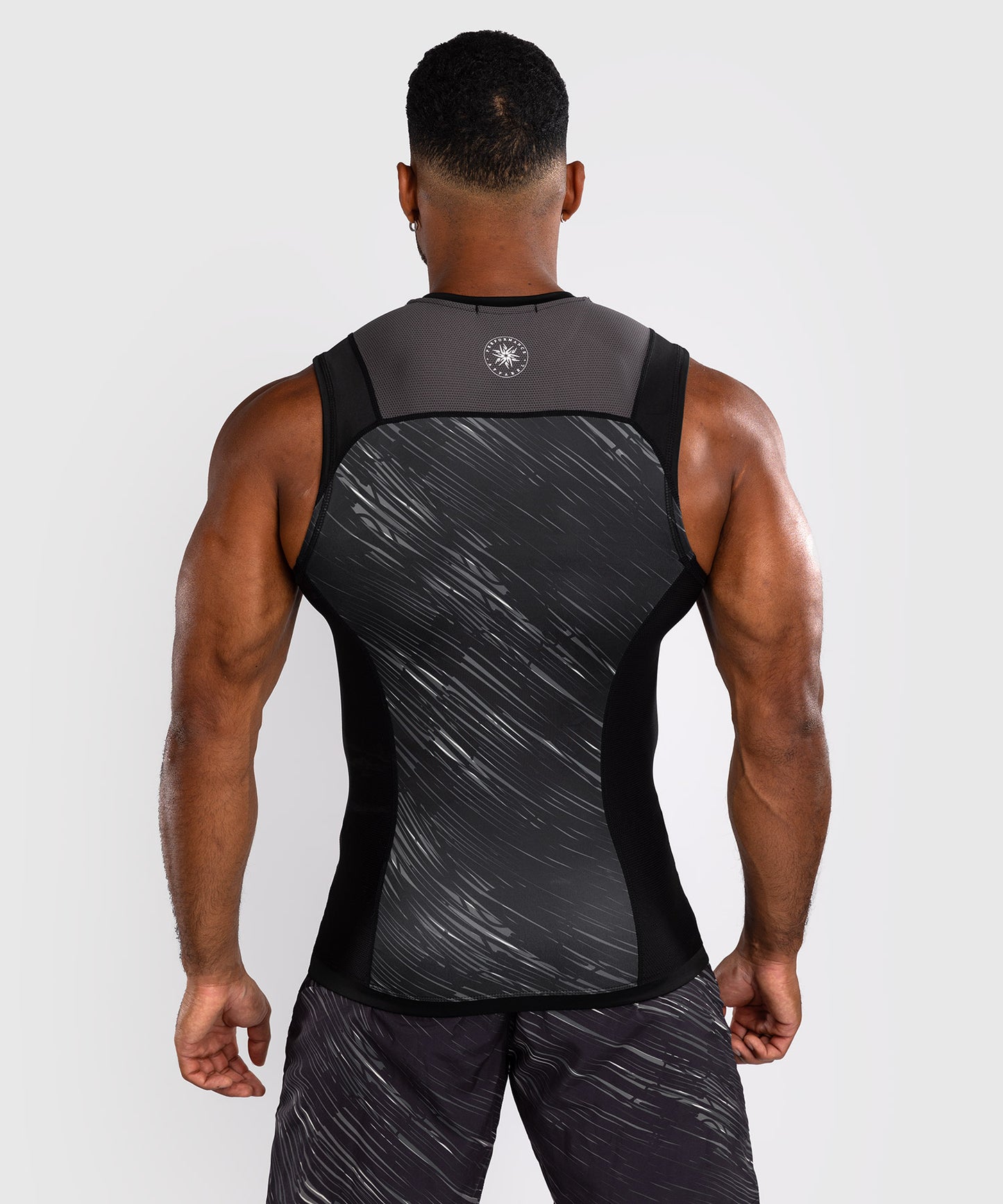 Venum Rapid Ärmelloses Rashguard - Schwarz/Sturmgrau