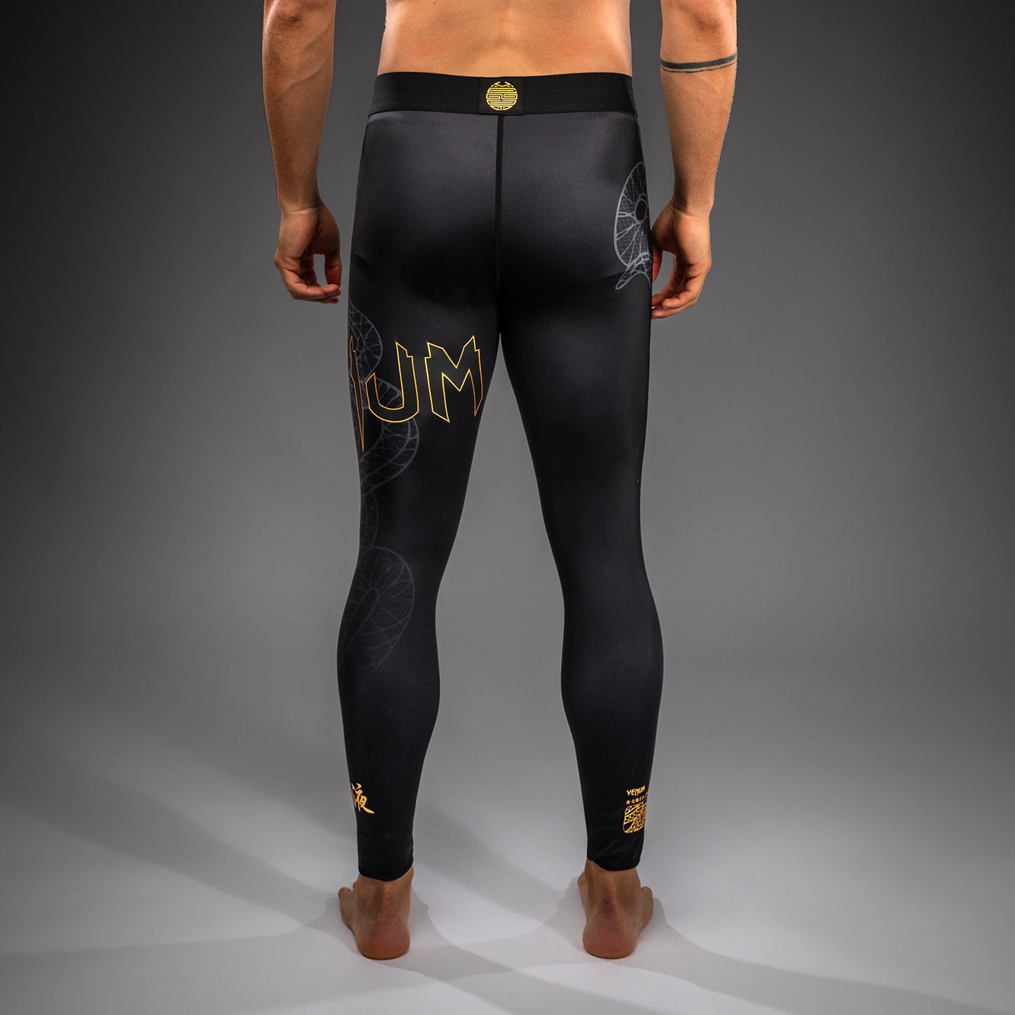 Venum Serpenti Spats – Schwarz/Silber/Gold