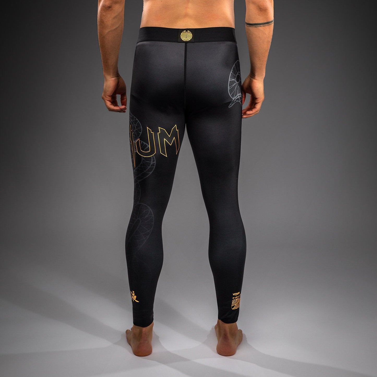Venum Serpenti Spats – Schwarz/Silber/Gold