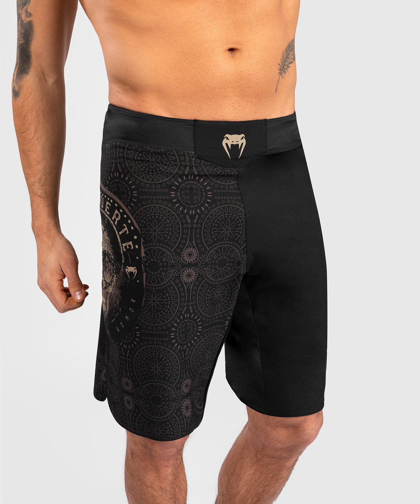 Venum Santa Muerte Dark Side - Kampfshorts - Schwarz/Braun