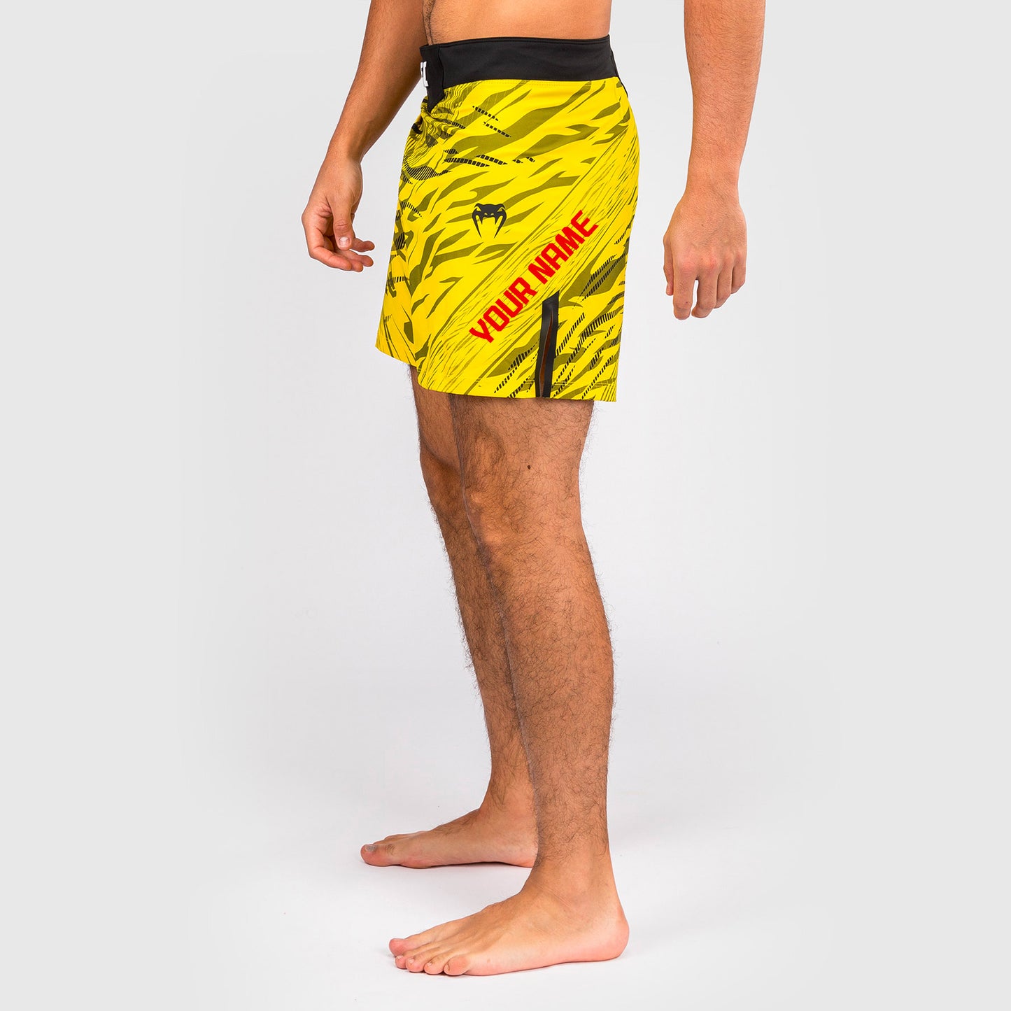 UFC Fusion by Venum Personalized Authentic Fight Night Herren Fight Short - Short Fit - Gelb
