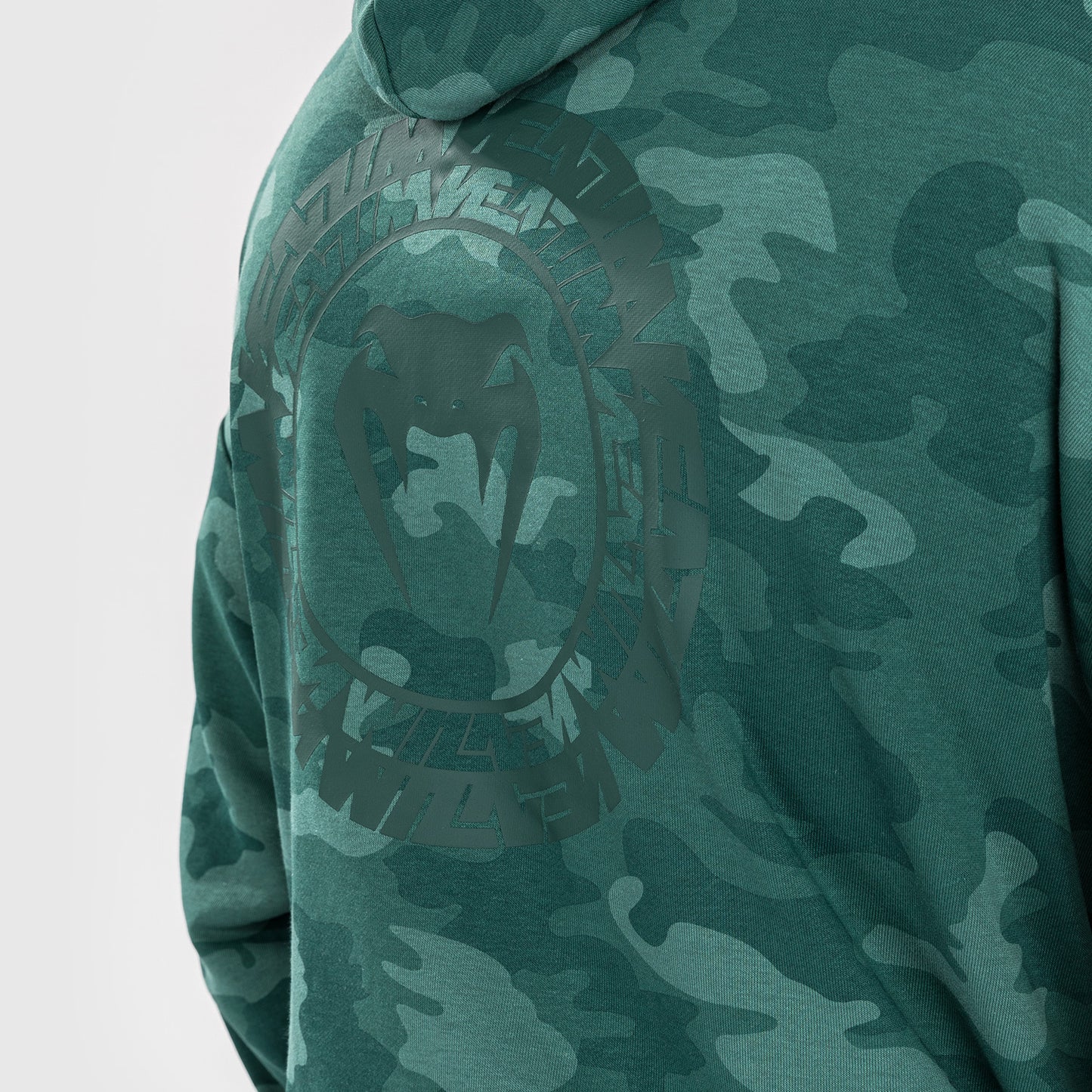 Venum Vortex XL Herren Kapuzenpullover - Türkis Camo