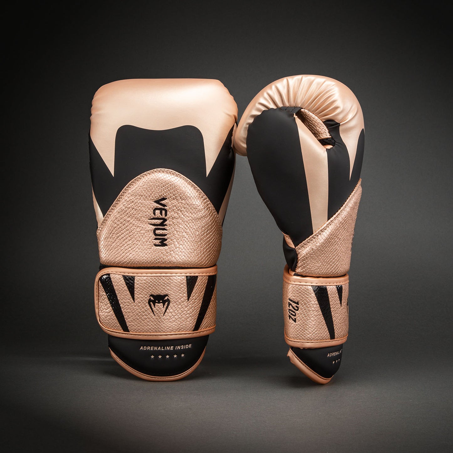 Venum Challenger 4.0 Scales Boxhandschuhe – Perlmuttrosa/Schwarz