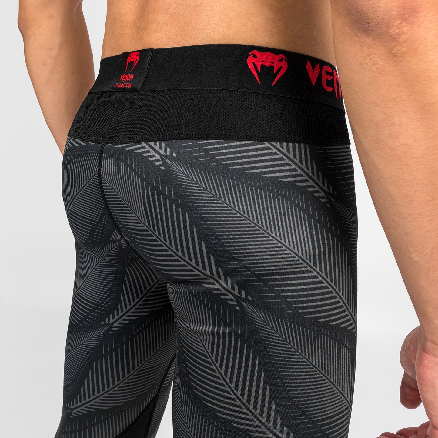 Venum Phantom Kompressionshose - Schwarz/Rot