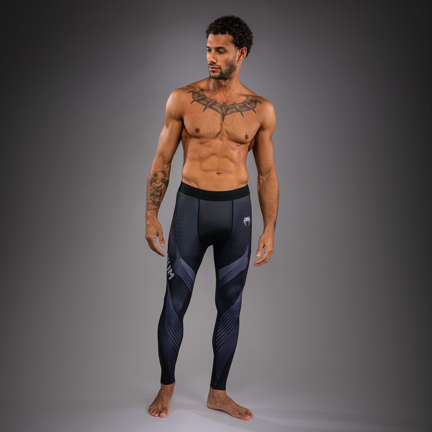 Venum No-Gi 6.0 Spats - Schwarz/Grau