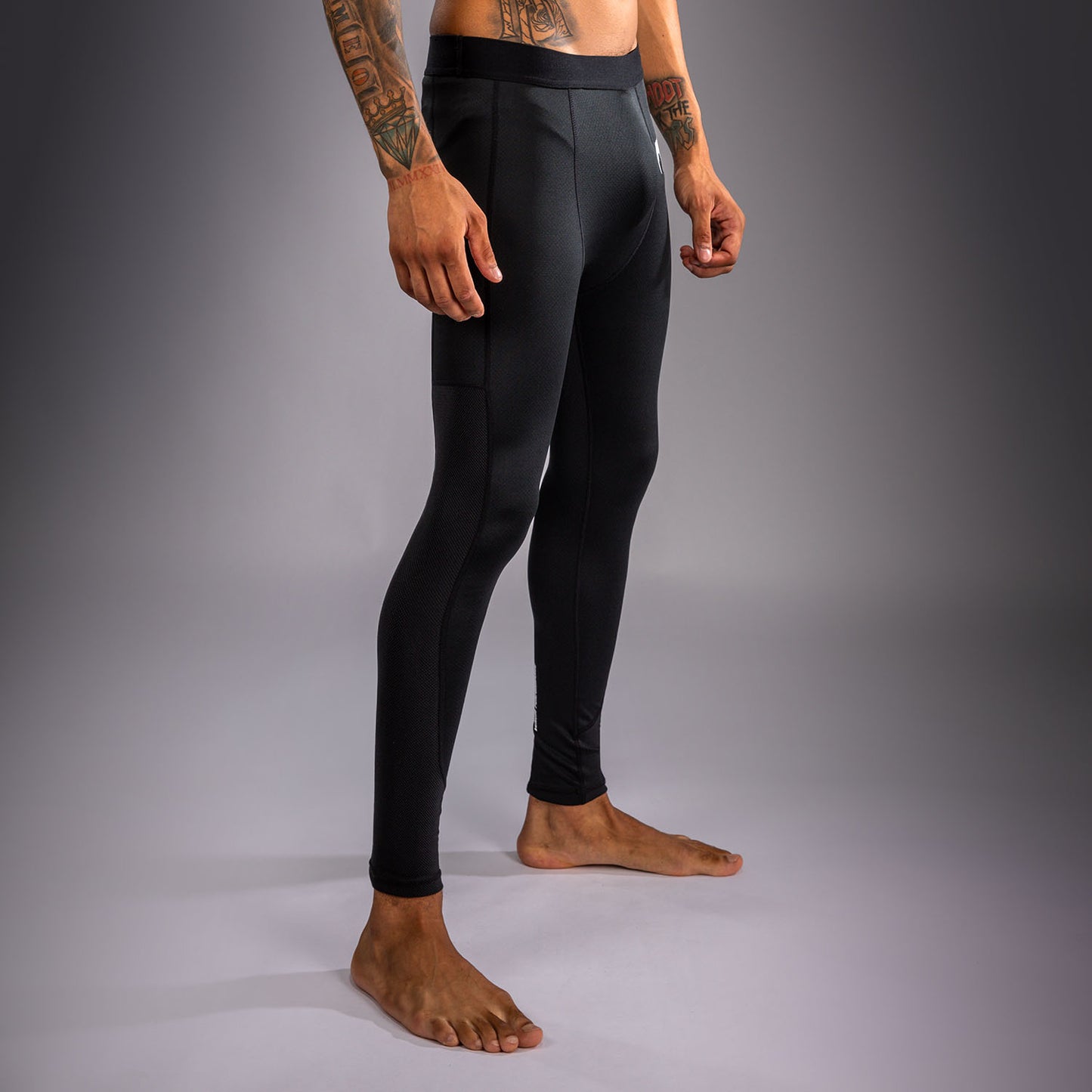 Venum MX Basics Kompressionshose - Schwarz/Weiß
