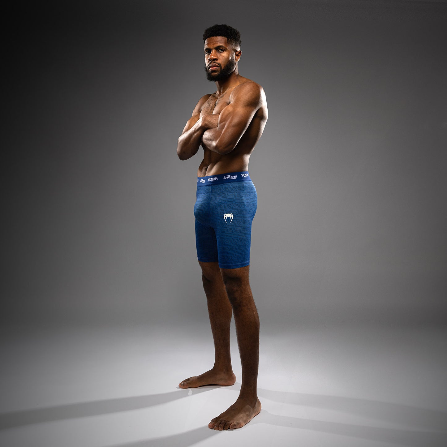 Venum x Ares Herren Vale Tudo Shorts - Royalblau