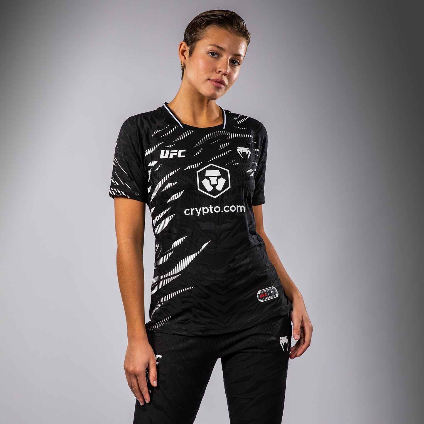 UFC Fusion by Venum Authentic Fight Night Damen Walkout Jersey - Schwarz