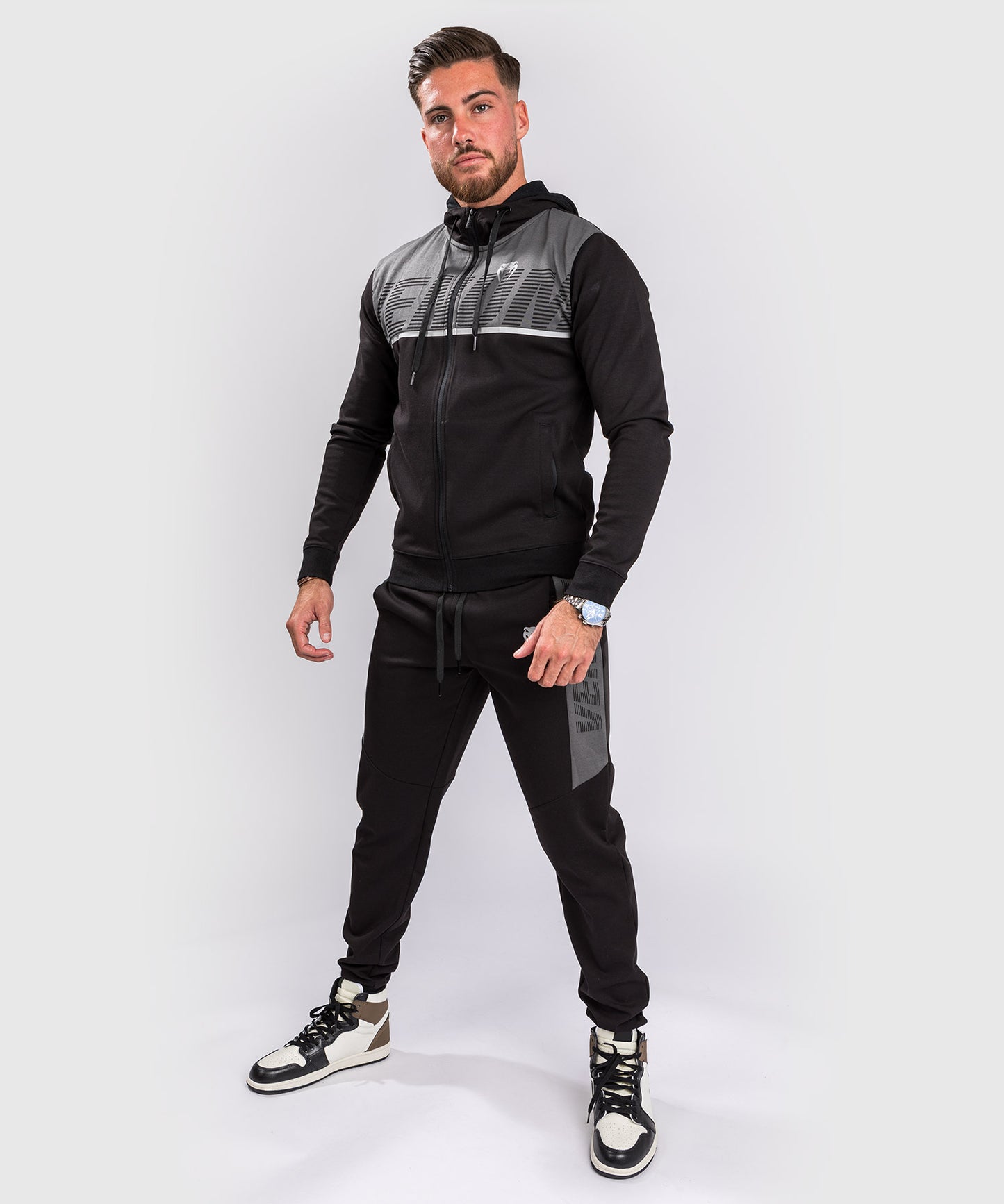 VENUM LASER ZX HOODY - SCHWARZ/GRAU