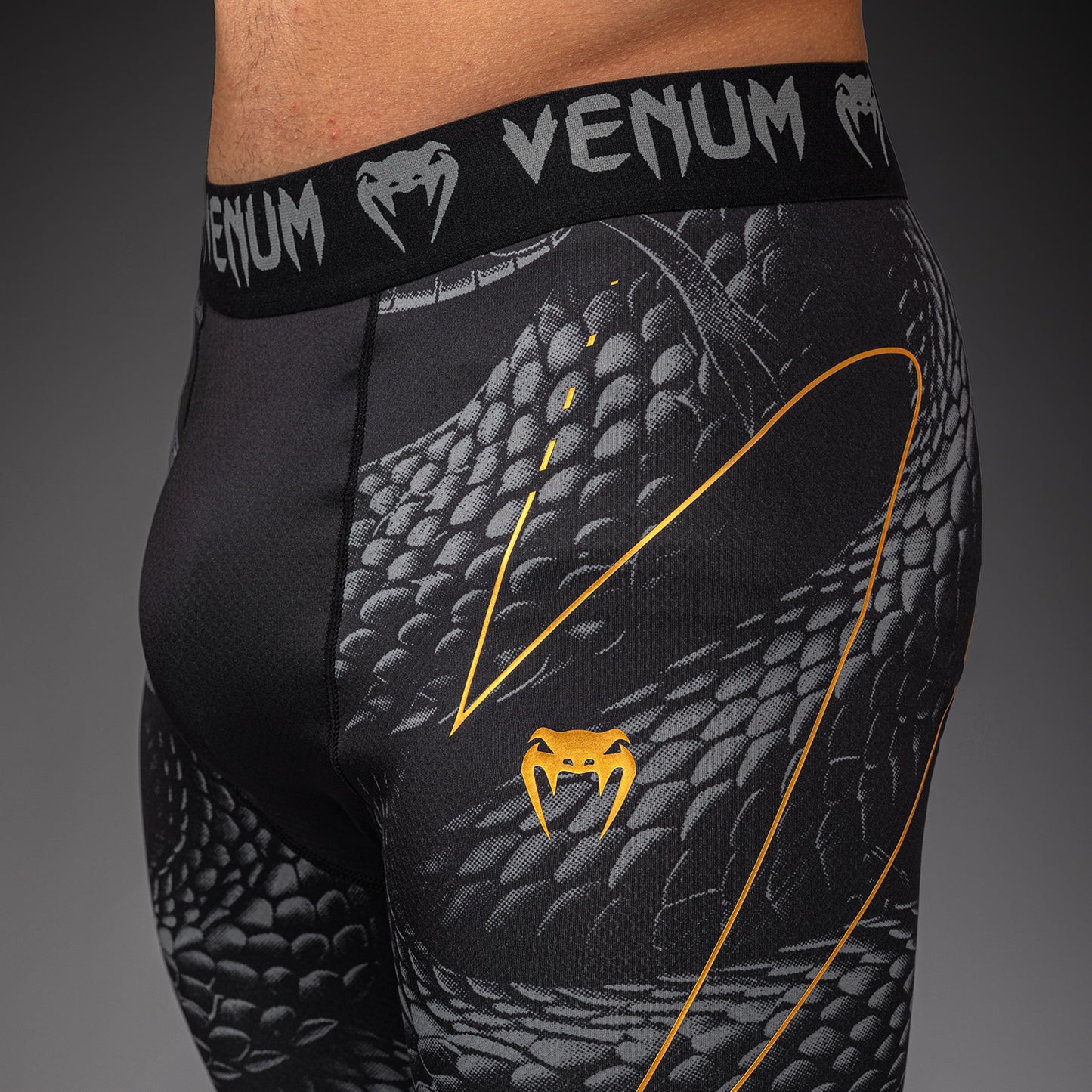 Venum Matupa Spats - Schwarz/Grau/Gold
