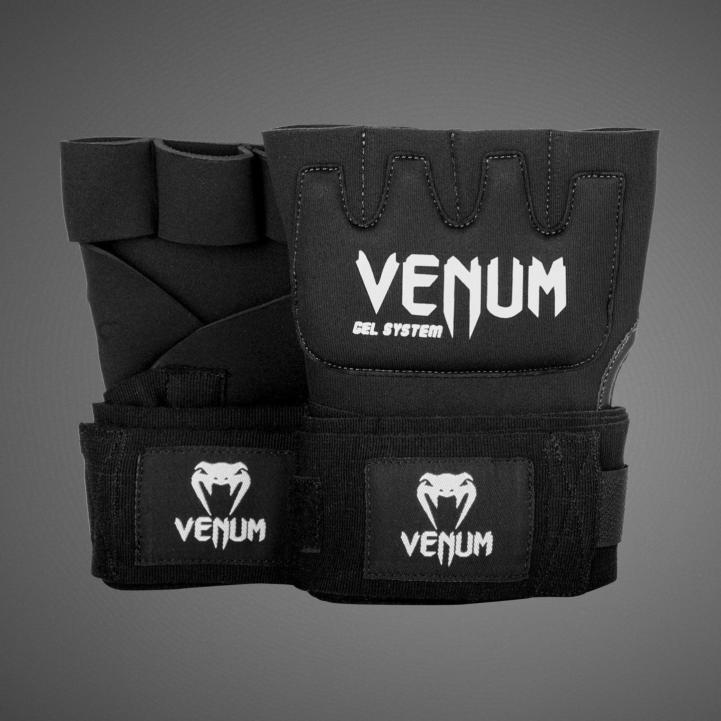 Venum Gel Kontact Handschuh Wraps - Schwarz