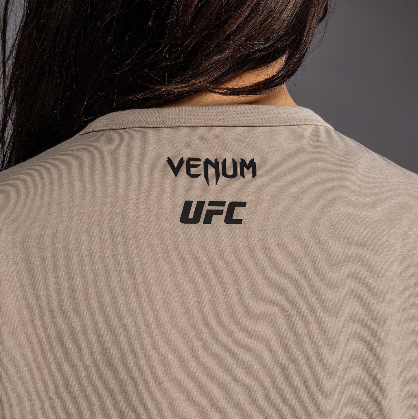 Venum UFC Unity by Venum Authentic Fight Week Damen-Kurzarm-T-Shirt - Sand