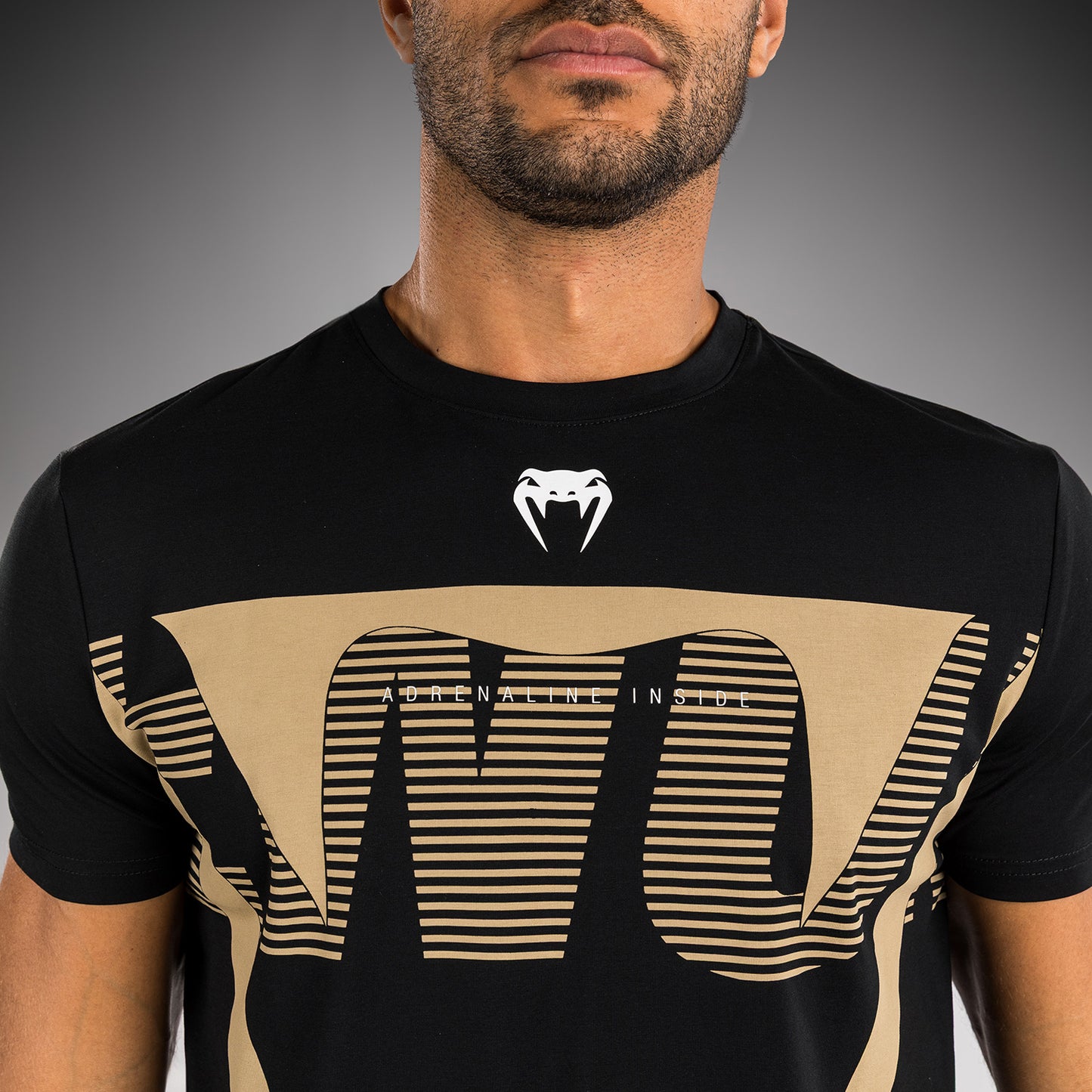 Venum Adrenaline T-Shirt – Schwarz/Sand