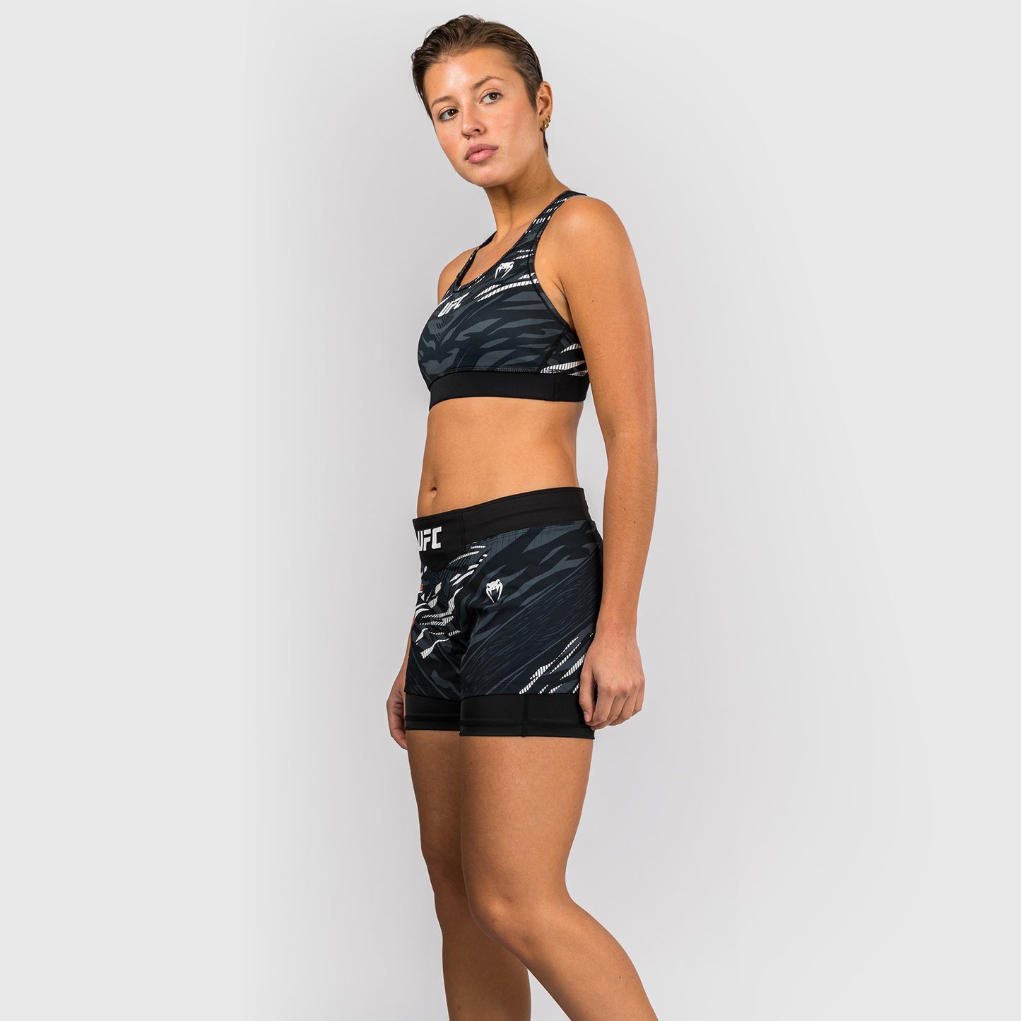 UFC Fusion by Venum Personalized Authentic Fight Night Damen Fight Short - Schwarz