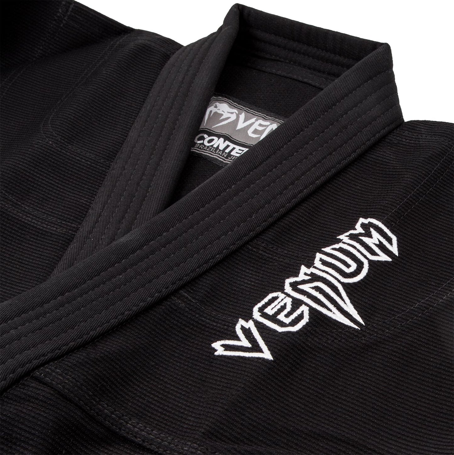 Venum Contender Kids BJJ Gi (Weißer Gürtel angeboten) - Schwarz