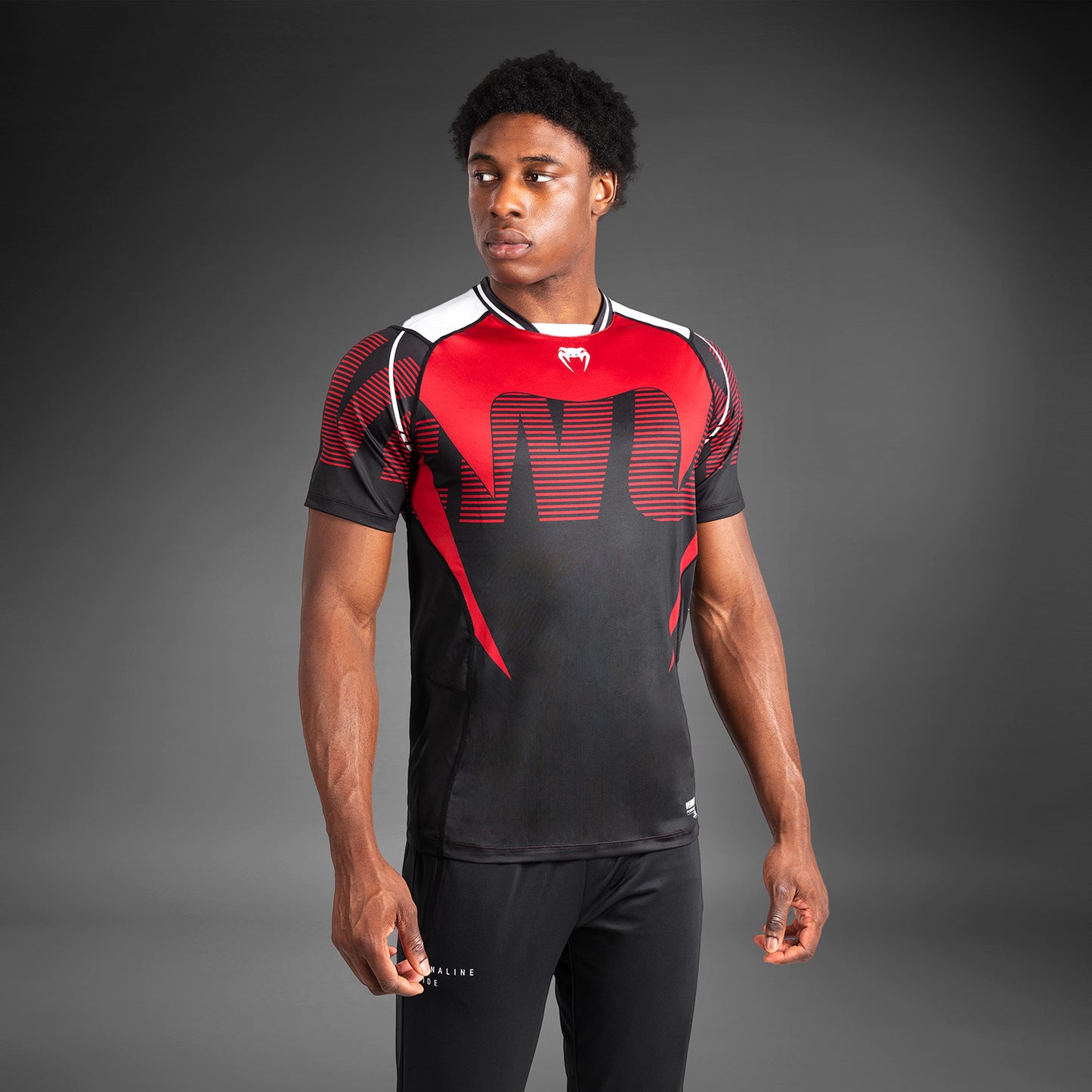Venum Adrenaline Herren Dry-Tech T-Shirt - Red