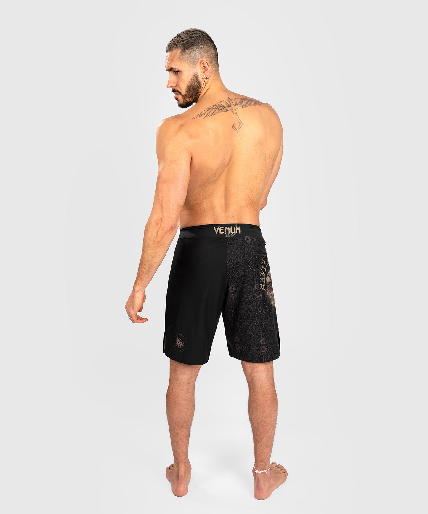 Venum Santa Muerte Dark Side - Kampfshorts - Schwarz/Braun