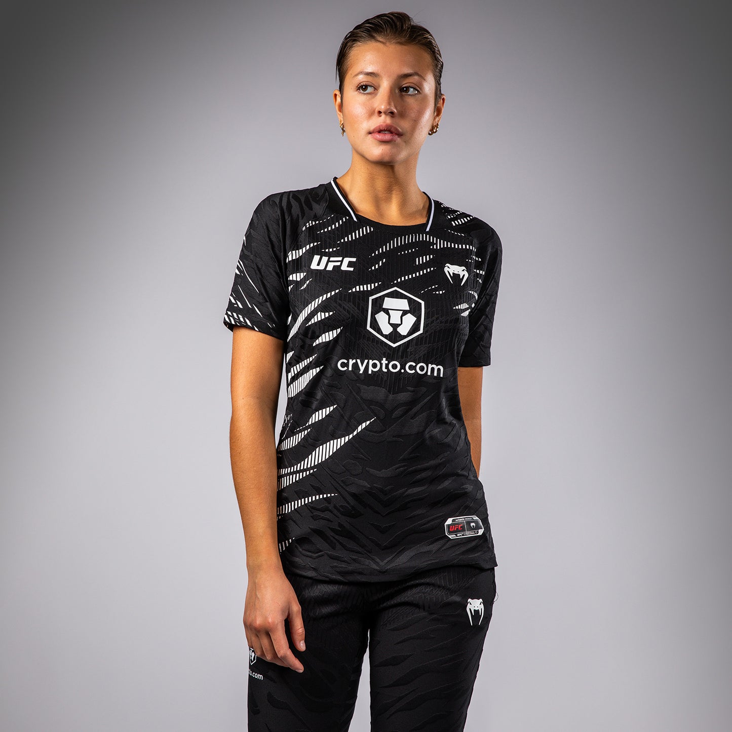 UFC Fusion by Venum Authentic Fight Night Damen Walkout Jersey - Schwarz
