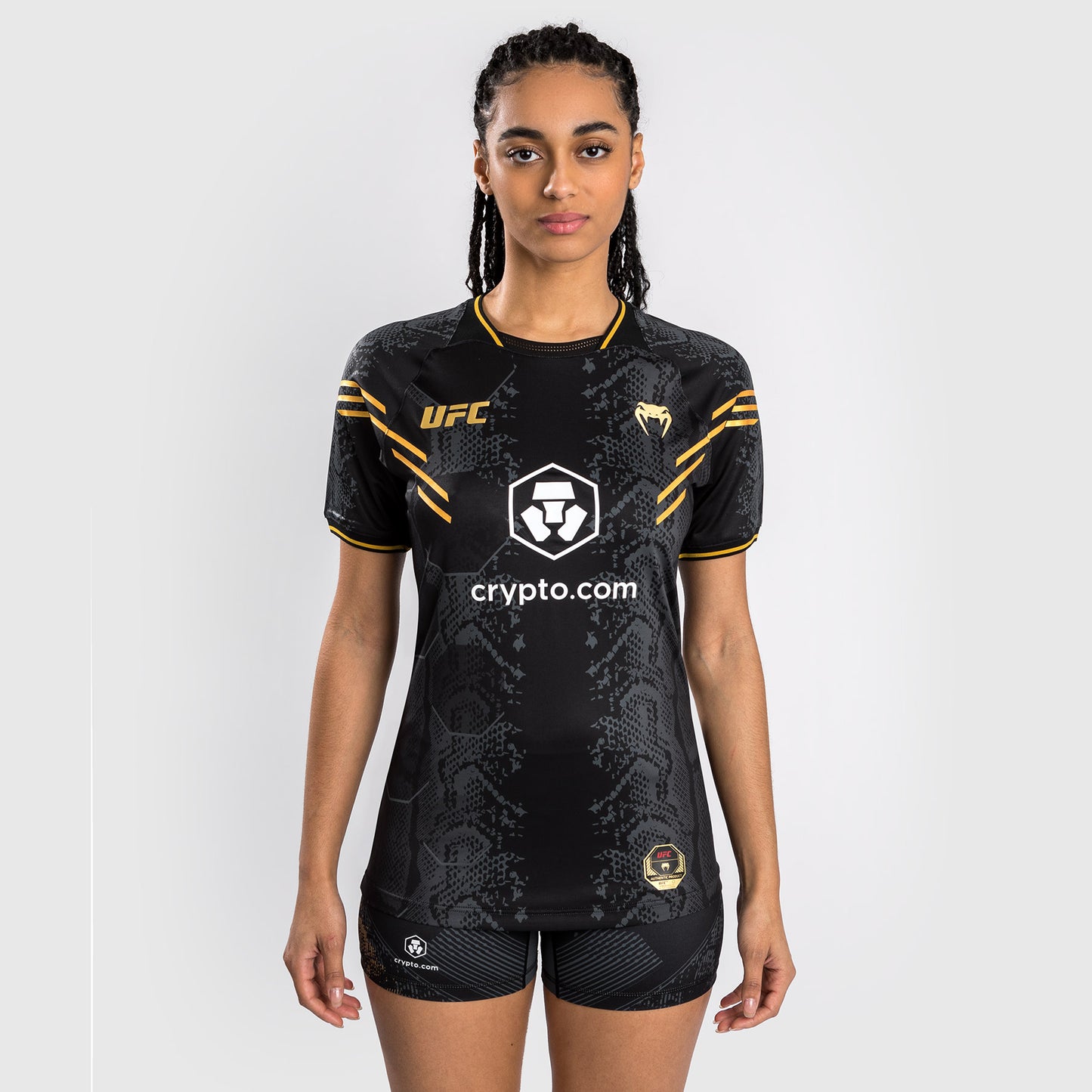 UFC Adrenaline by Venum Personalisierte Authentic Fight Night Frauen Walkout Jersey - Champion