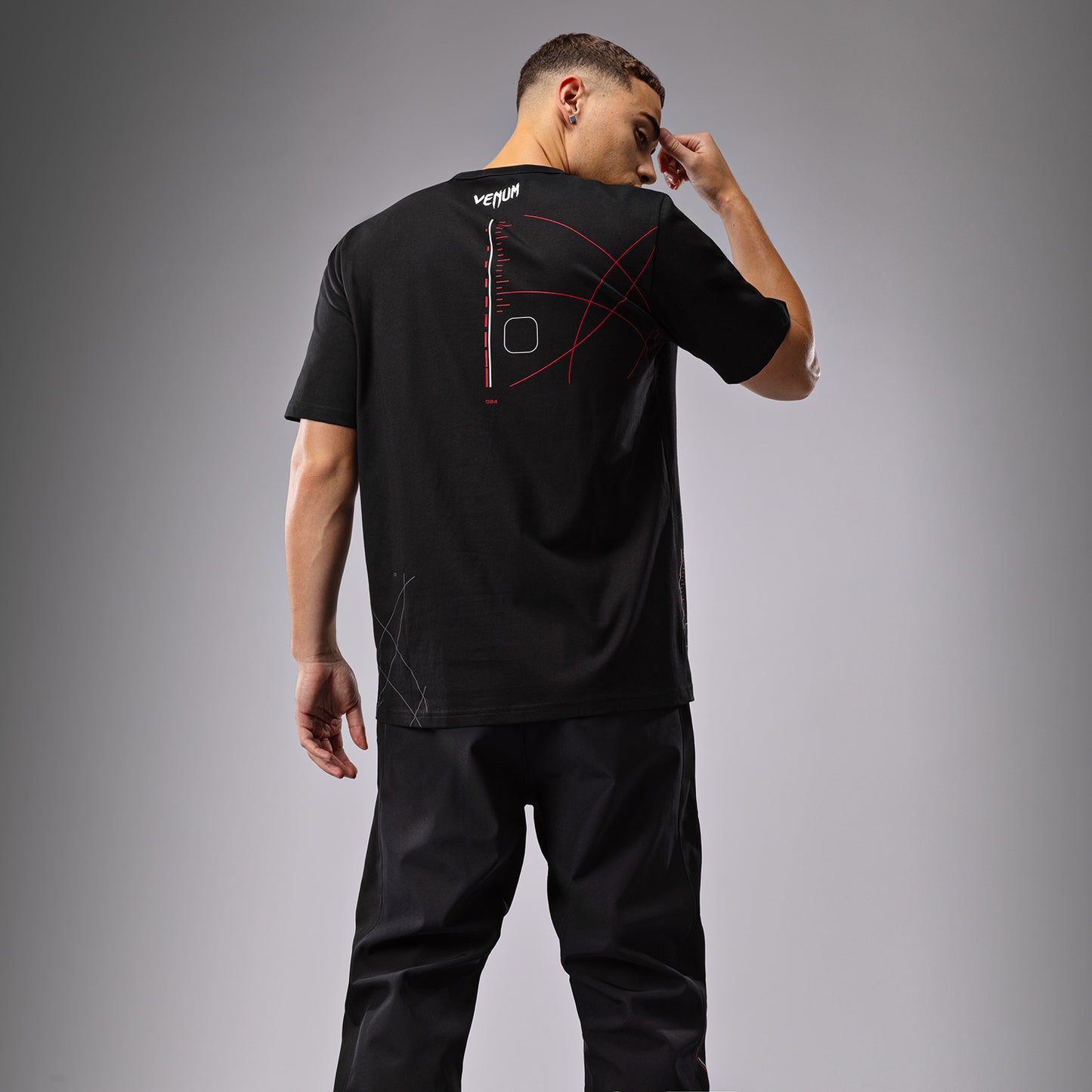 Venum Tactical XT T-Shirt - schwarz/feuerrot