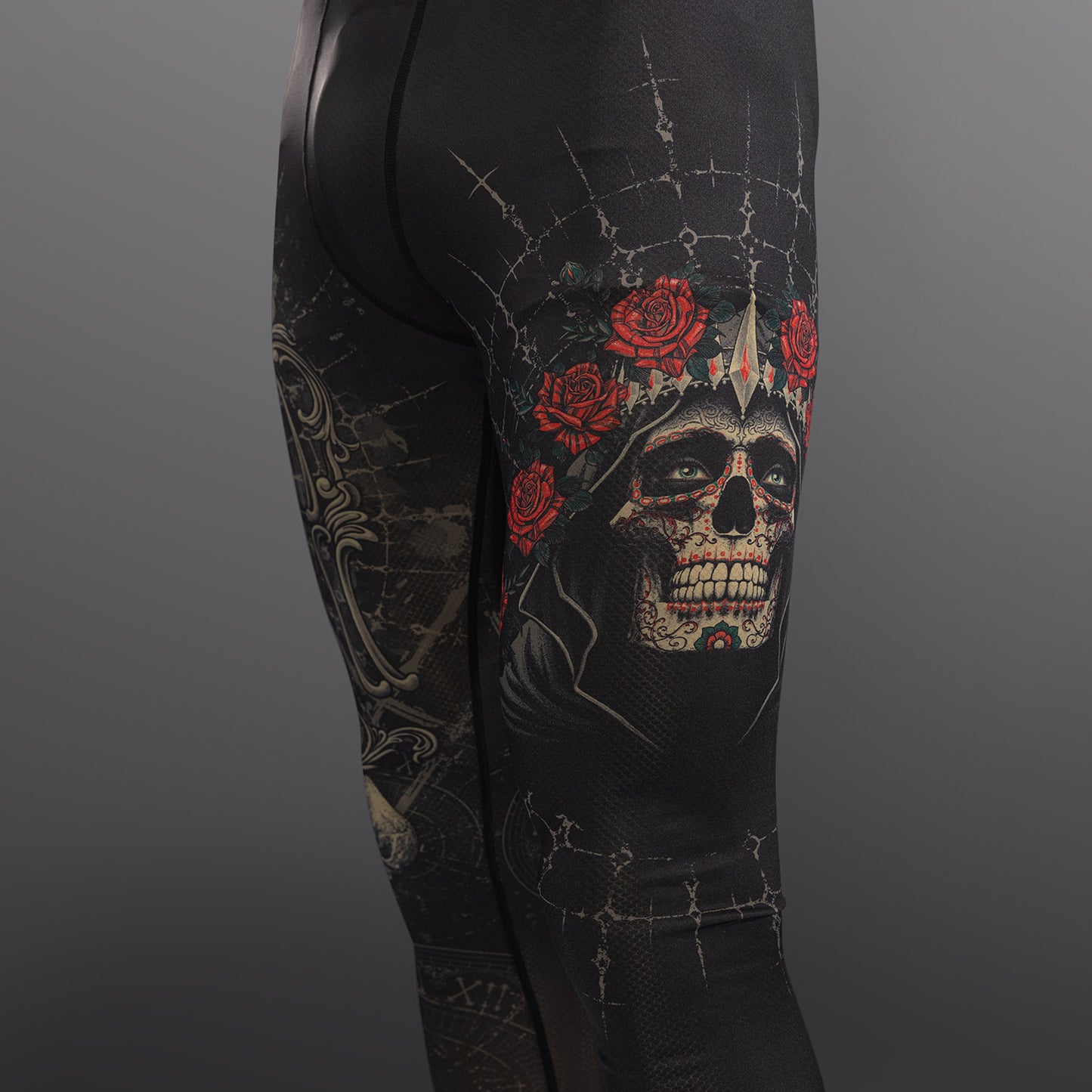 Venum Santa Muerte 5.0 Herren Spats - Tiefes Schwarz/Gold