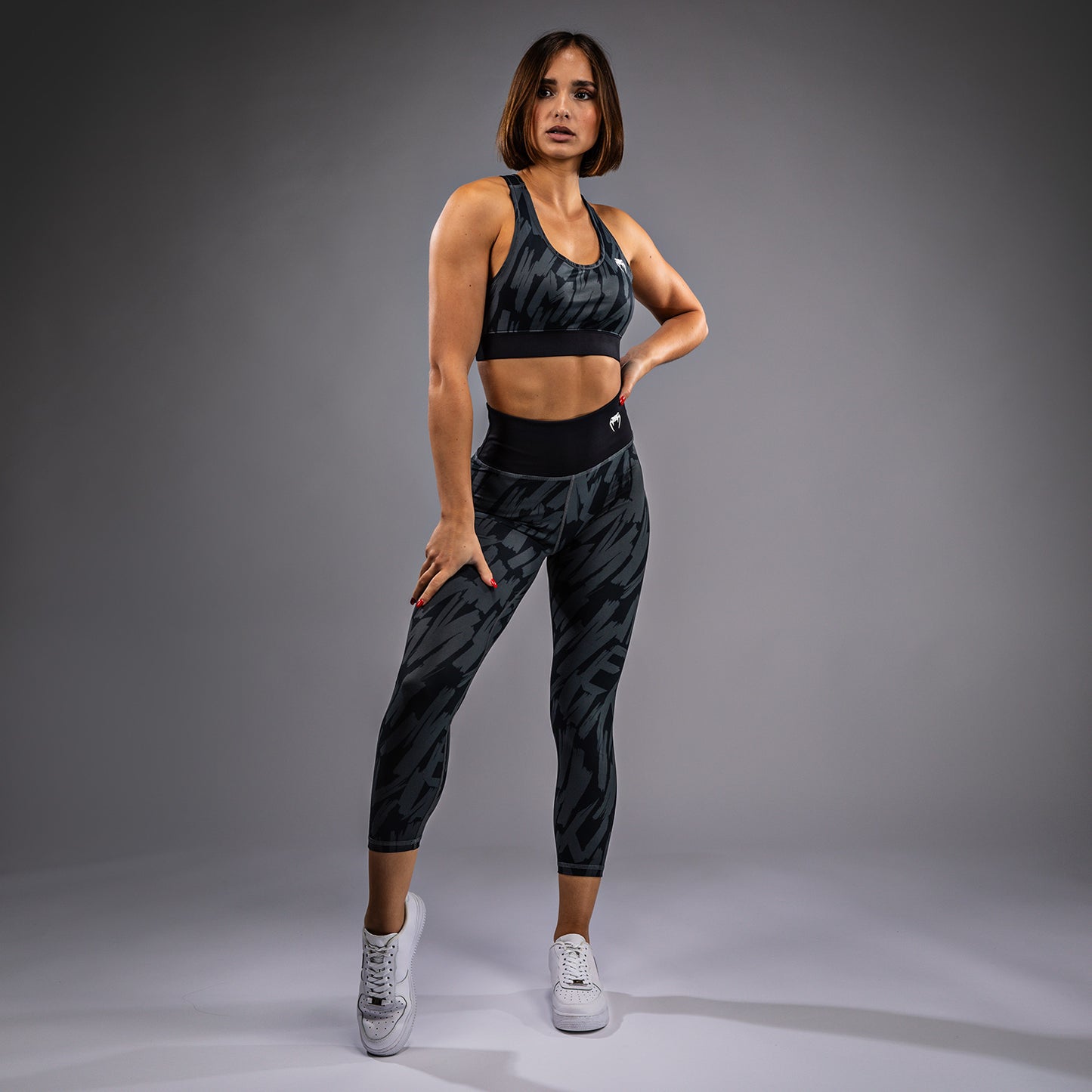 Venum Graffiti Frauen 7/8 Leggings - Urban Kohle