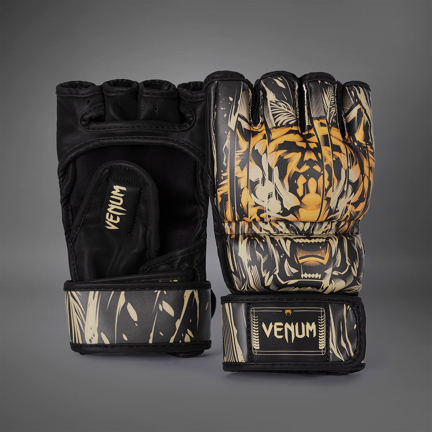 tiger handschuhe Venum Tiger MMA Handschuhe - Schwarz/Neonorange