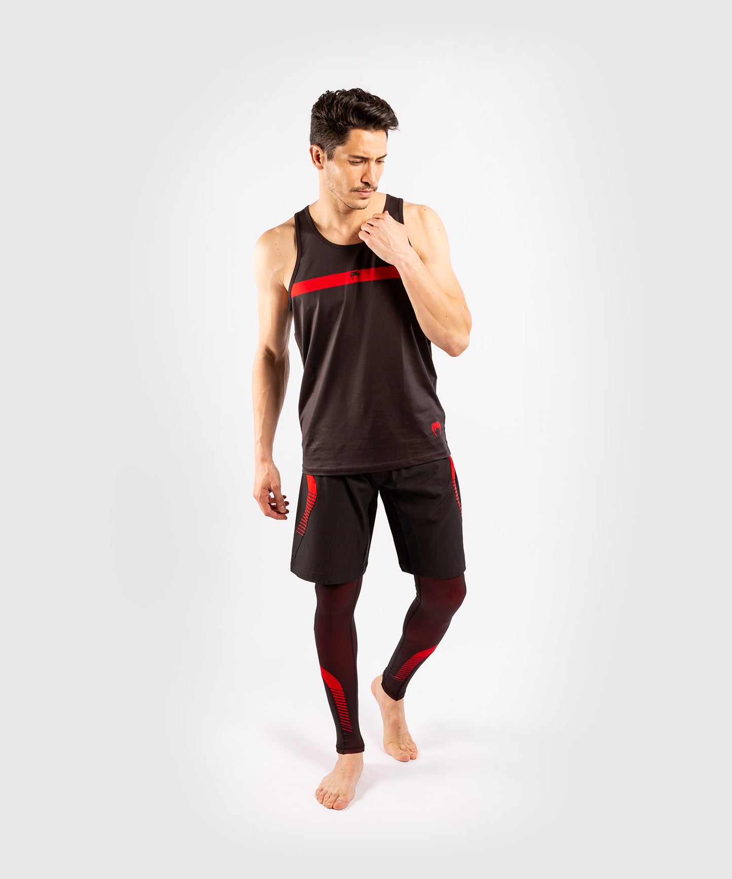 Venum No Gi 3.0 Dry-Tech Tanktop - Schwarz/Rot