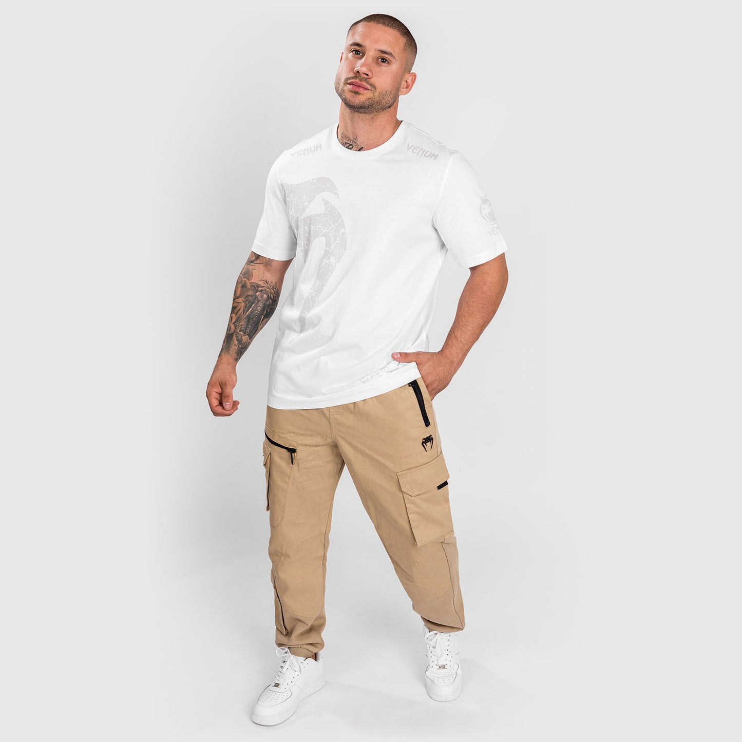 Venum Giant T-Shirt Regular Fit - Weiß
