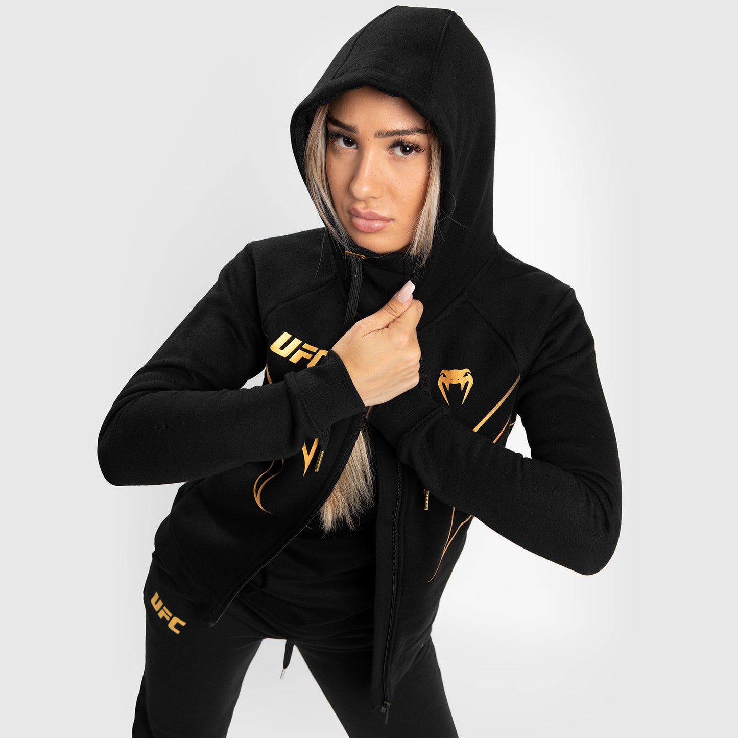 UFC Venum Fight Night 2.0 Replica Frauen Full Zip Hoodie - Champion