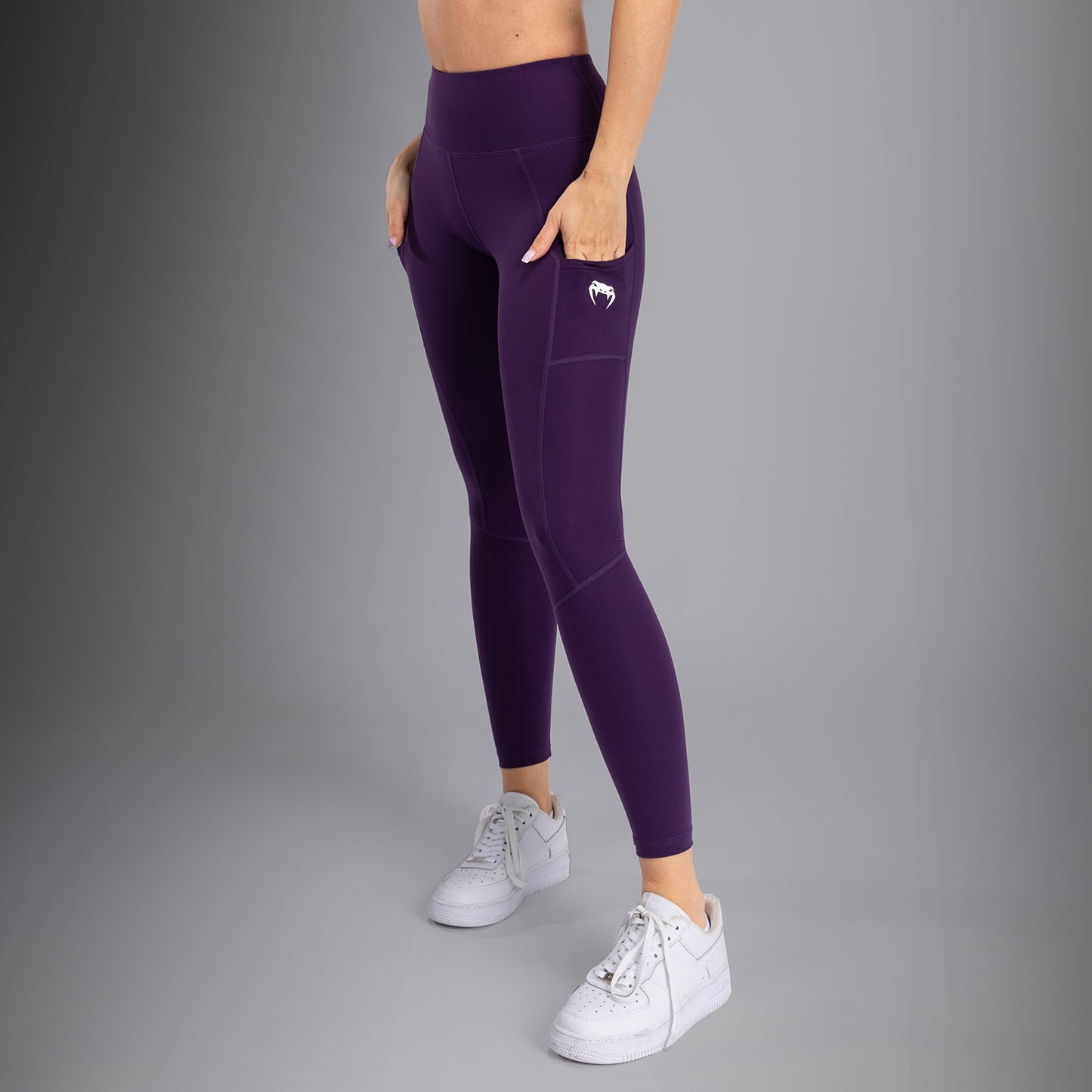 Venum Essential Damen Performance Leggings - Tiefpurpur