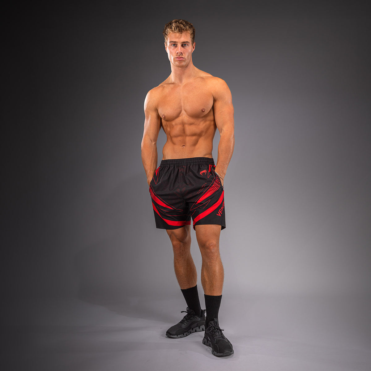 Venum Amazonia Reborn Trainingsshorts - Schwarz/Rot