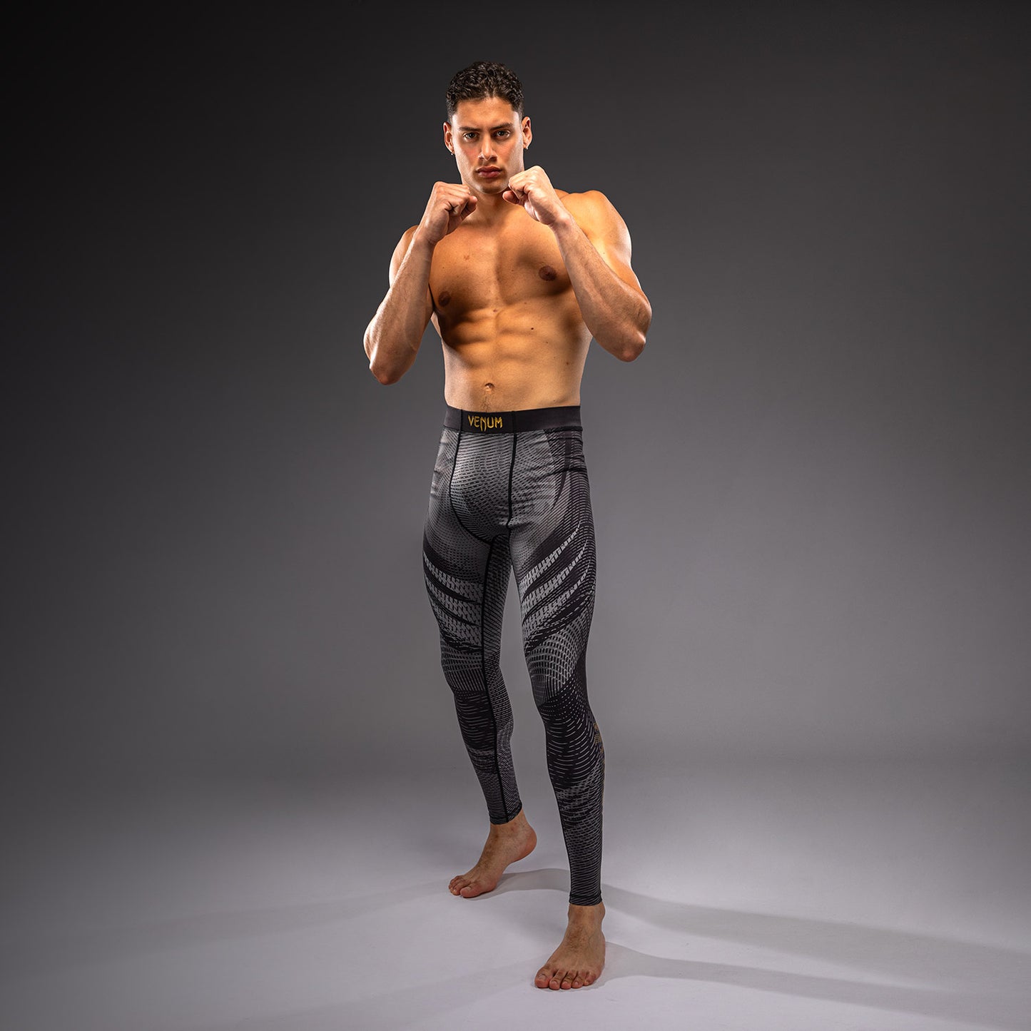 Venum Galactic 3.0 Spats - Schwarz/Gold